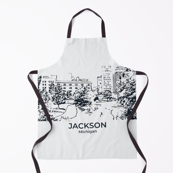 Item preview, Jackson - Michigan designed and sold by Lakeric Cityscapes.