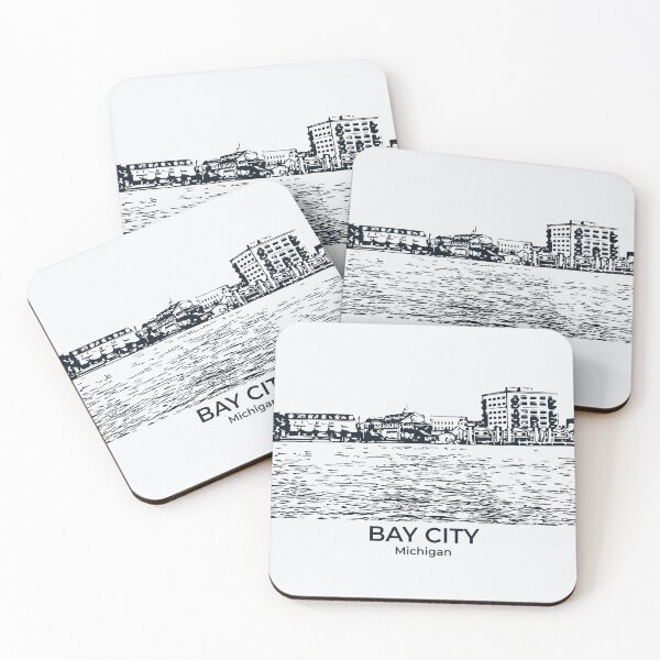 Item preview, Bay City - Michigan designed and sold by Lakeric Cityscapes.