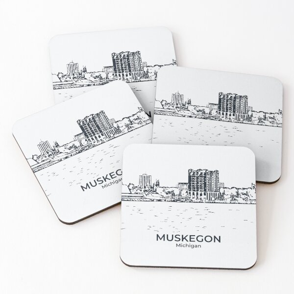 Item preview, Muskegon - Michigan designed and sold by Lakeric Cityscapes.
