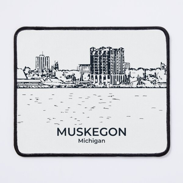 Item preview, Muskegon - Michigan designed and sold by Lakeric Cityscapes.