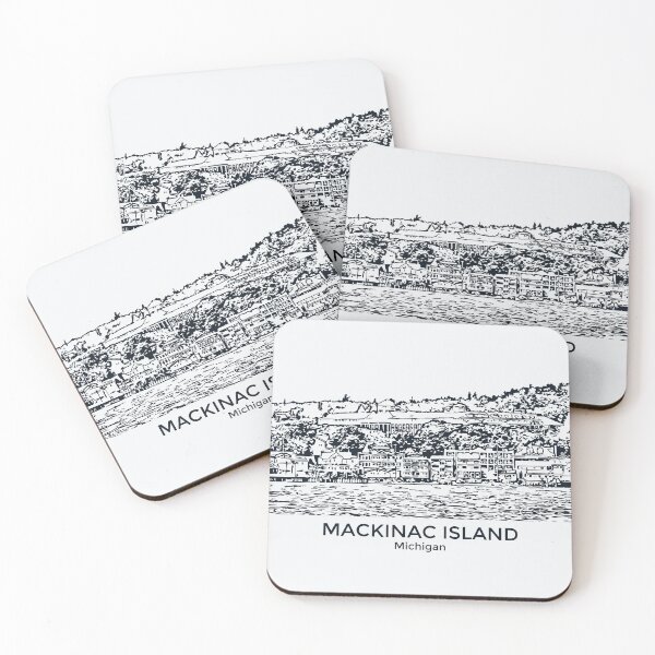 Item preview, Mackinac Island designed and sold by Lakeric Cityscapes.