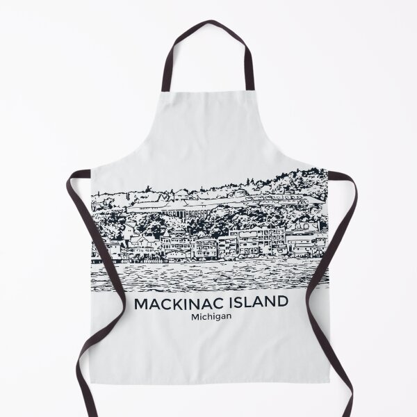 Item preview, Mackinac Island designed and sold by Lakeric Cityscapes.