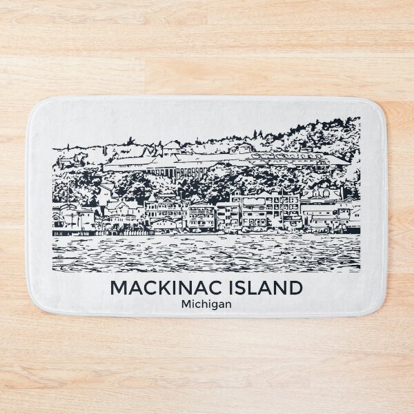 Item preview, Mackinac Island designed and sold by Lakeric Cityscapes.