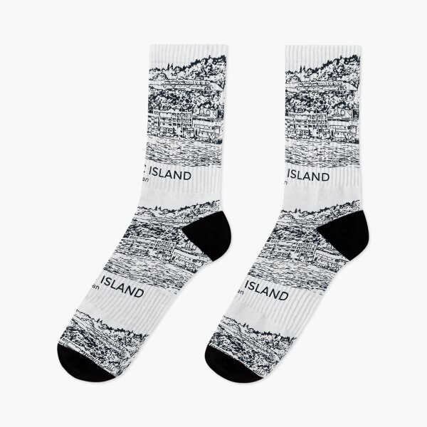 Item preview, Mackinac Island designed and sold by Lakeric Cityscapes.