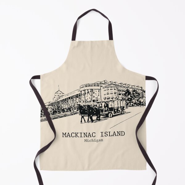 Item preview, Mackinac Island designed and sold by Lakeric Cityscapes.