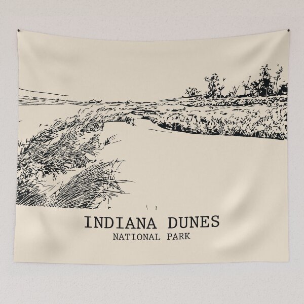 Item preview, Indiana Dunes National Park designed and sold by Lakeric Cityscapes.