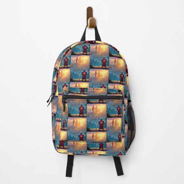 Item preview, Lonely Knight Looking at Castle Sunset designed and sold by Piotrek0001.