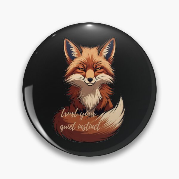 Item preview, Trust Your Quiet Instinct – Intuitive Fox with Calm, Wise Energy designed and sold by NUVYStudio.