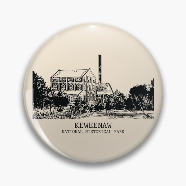 Item preview, Keweenaw National Historical Park designed and sold by Lakeric Cityscapes.