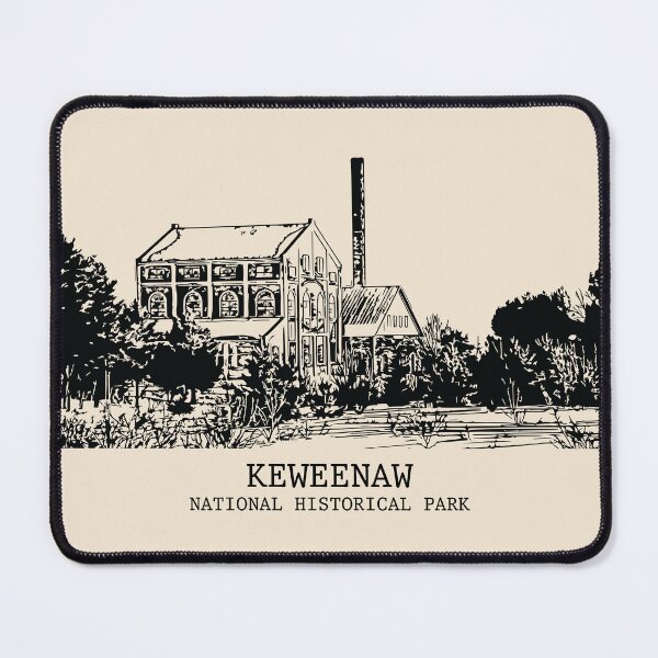 Item preview, Keweenaw National Historical Park designed and sold by Lakeric Cityscapes.
