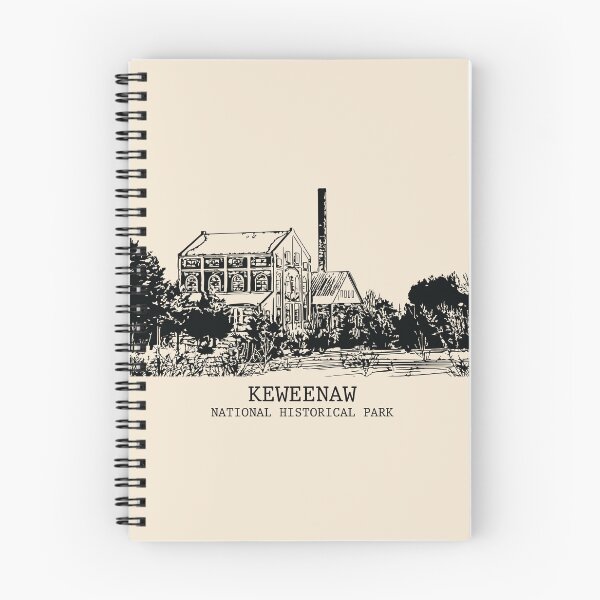 Item preview, Keweenaw National Historical Park designed and sold by Lakeric Cityscapes.