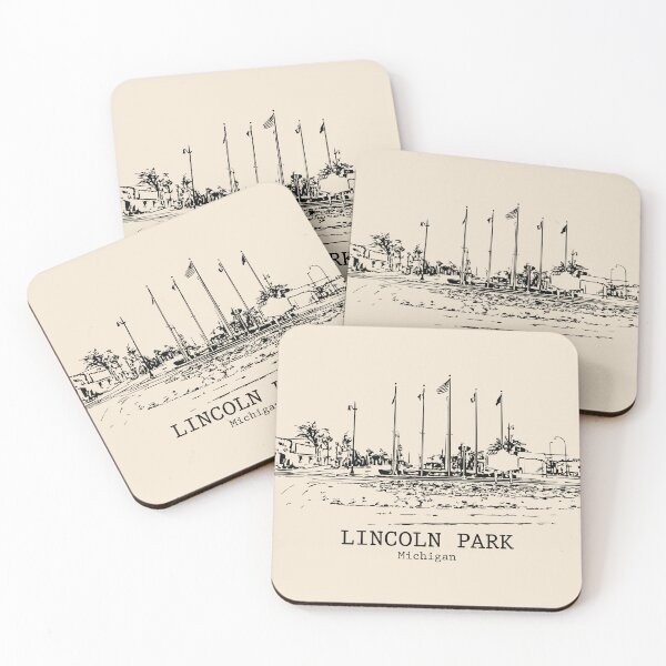 Item preview, Lincoln Park - Michigan designed and sold by Lakeric Cityscapes.