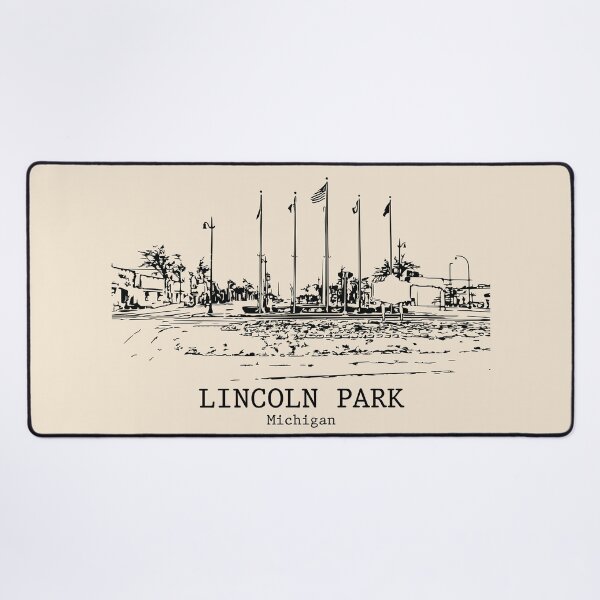 Item preview, Lincoln Park - Michigan designed and sold by Lakeric Cityscapes.