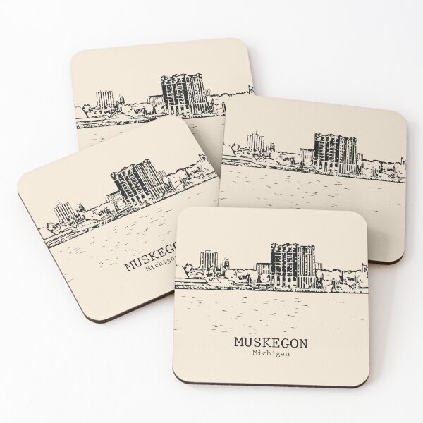 Item preview, Muskegon - Michigan designed and sold by Lakeric Cityscapes.