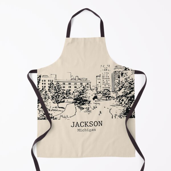 Item preview, Jackson - Michigan designed and sold by Lakeric Cityscapes.