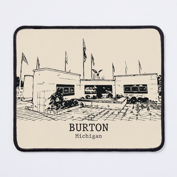Item preview, Burton - Michigan designed and sold by Lakeric Cityscapes.