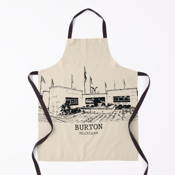 Artikelvorschau, Burton - Michigan entworfen und verkauft von Lakeric Cityscapes.