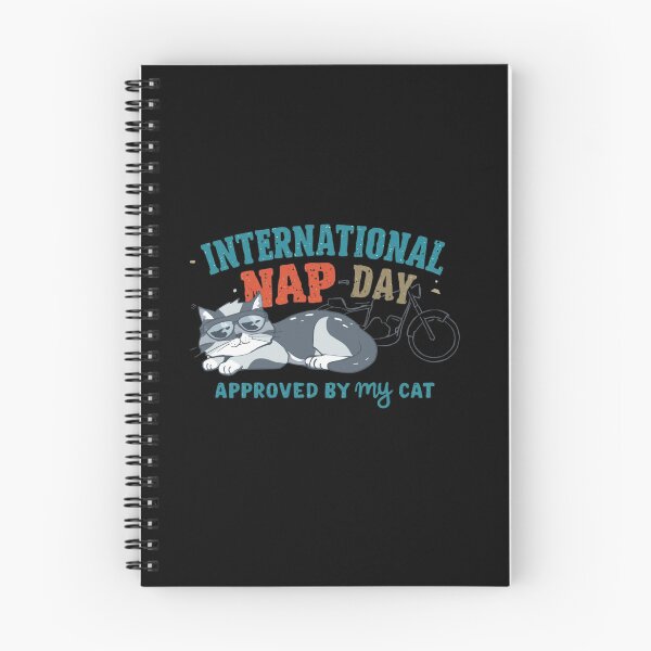 Item preview, INTERNATIONAL NAP DAY — APPROVED BY MY CAT -  funny nap day design  designed and sold by YourTrendyTees.