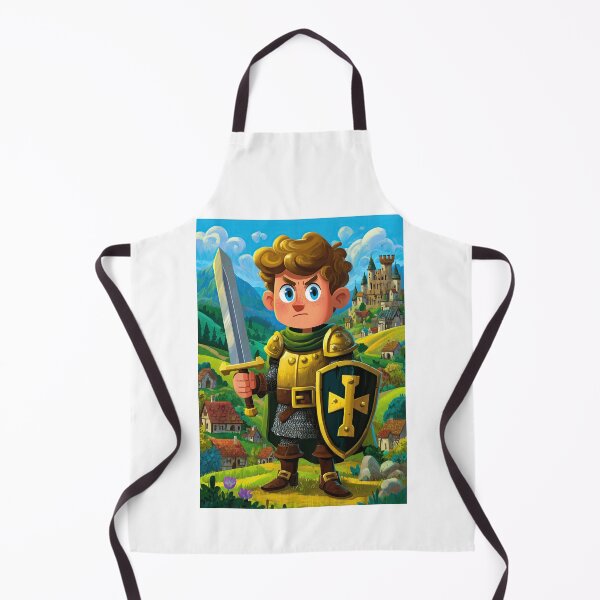 Item preview, Young Squire Standing in Green Valley designed and sold by Piotrek0001.