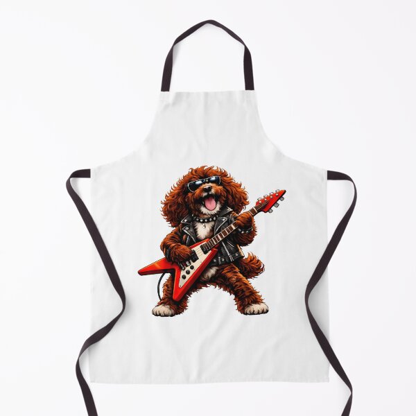 Item preview, Chocolate Cockerpoo Rock Star looks cool in shades - Cockapoo owners gift designed and sold by Dazzio Designs.