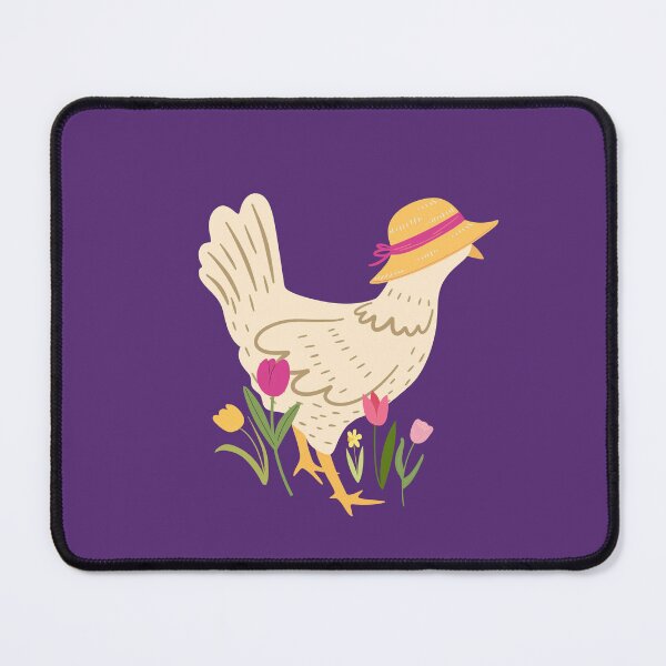 Item preview, Floral Chicken Lady designed and sold by AnulaArt.