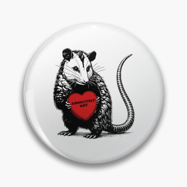 Item preview, Opossum Heart Rejection Statement  designed and sold by nojany.