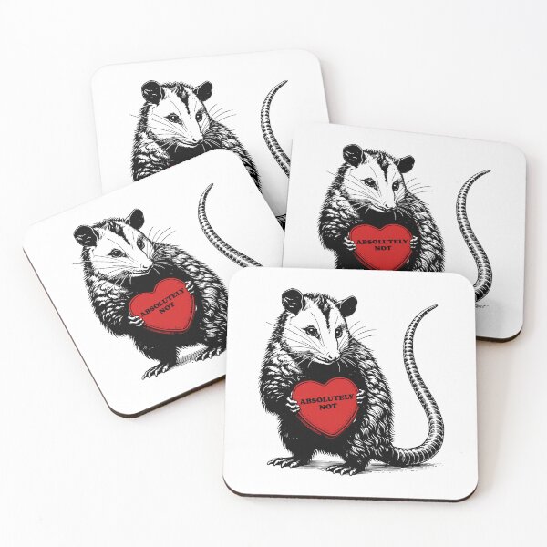 Item preview, Opossum Heart Rejection Statement  designed and sold by nojany.