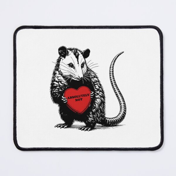 Item preview, Opossum Heart Rejection Statement designed and sold by nojany.