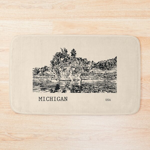 Item preview, Michigan USA designed and sold by Lakeric Cityscapes.