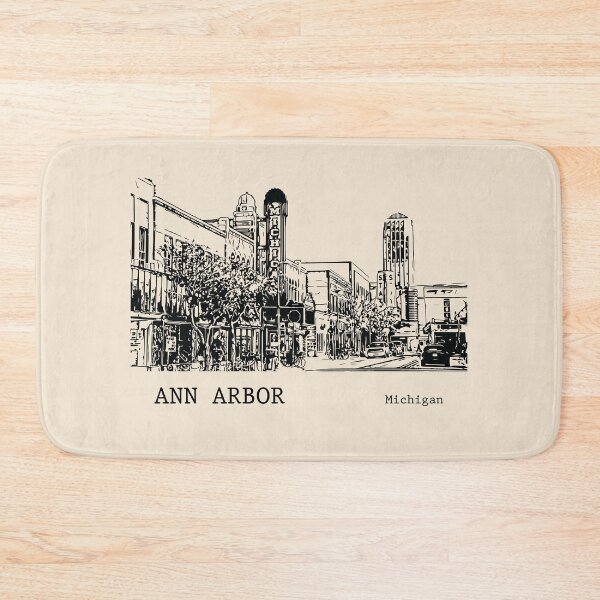 Item preview, Ann Arbor Michigan designed and sold by Lakeric Cityscapes.