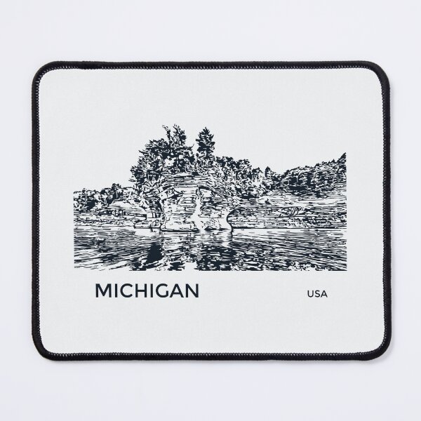 Item preview, Michigan USA designed and sold by Lakeric Cityscapes.