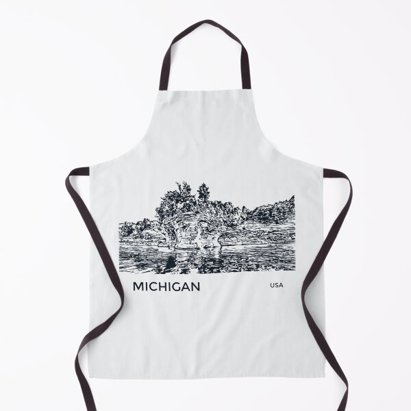 Item preview, Michigan USA designed and sold by Lakeric Cityscapes.