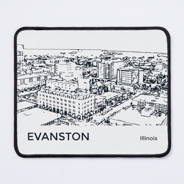 Item preview, Evanston Illinois designed and sold by Lakeric Cityscapes.