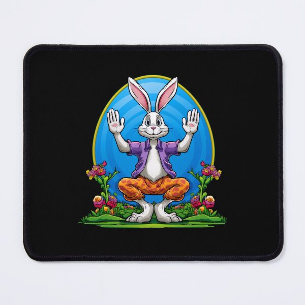 Item preview, Yoga Easter bunnies designed and sold by Soulskier.