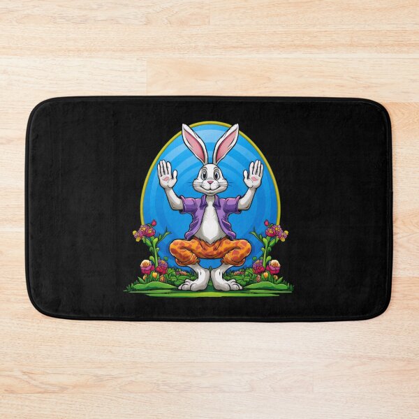 Item preview, Yoga Easter bunnies designed and sold by Soulskier.
