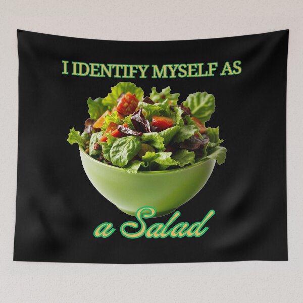 Item preview, I Identify myself as a salad designed and sold by ImprInsta.