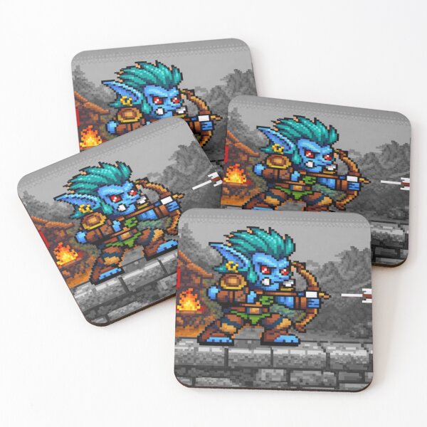 Item preview, 8-BIT Troll Hunter designed and sold by BrewGamerJ.