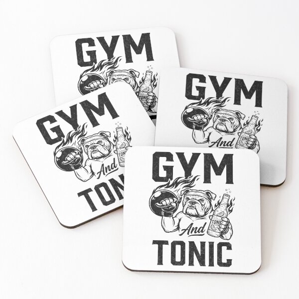 Item preview, Gym and Tonic - Gym & Fitness Motivation designed and sold by DesignedByMarty.