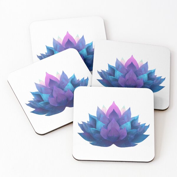Item preview, Purp & Blu Lotus designed and sold by Hot Yoga Life.