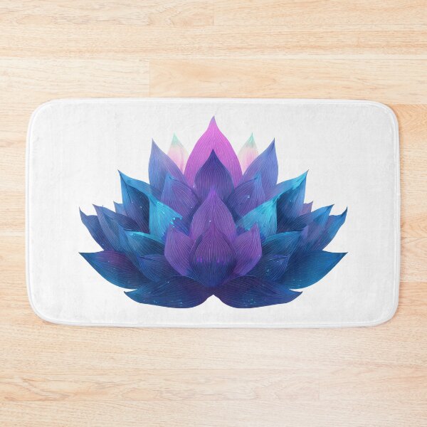 Item preview, Purp & Blu Lotus designed and sold by Hot Yoga Life.