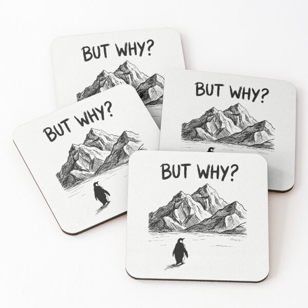 Item preview, Nihilist Penguin: "But Why? designed and sold by  Vertex Bird.