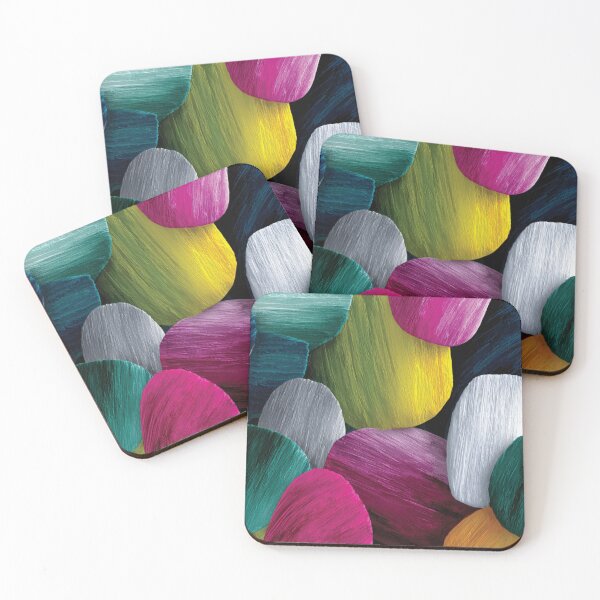 Item preview, Vibrant Colorful Textured Abstract Brushstroke Pattern designed and sold by DGtaLrtcom.