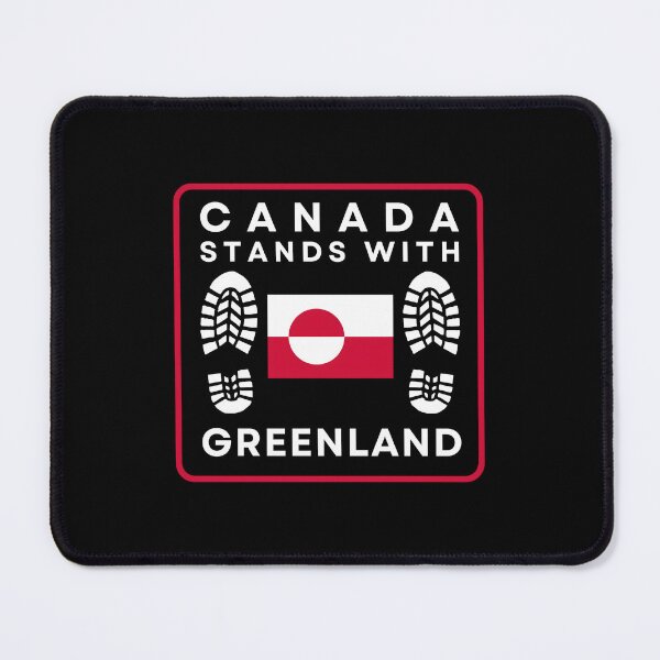 Item preview, CANADA STANDS WITH GREENLAND designed and sold by fetch-it-studio.