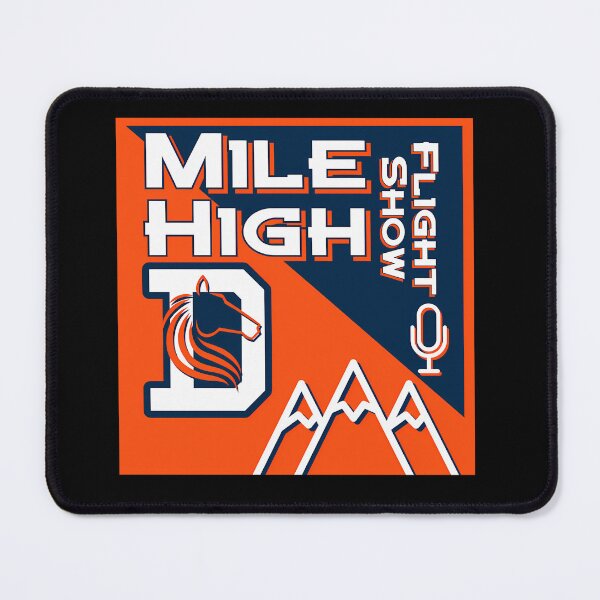 Item preview, Mile High Flight Show Alt Broncos Logo designed and sold by marcolocus.