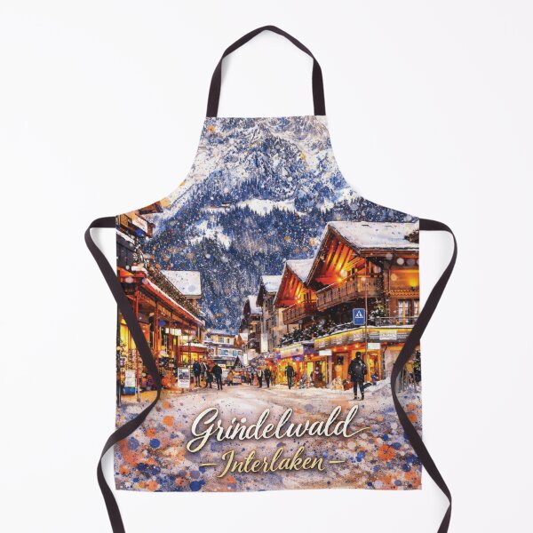 Item preview, Grindelwald Winter Village – Interlaken, Switzerland designed and sold by Era-of-Traveler.