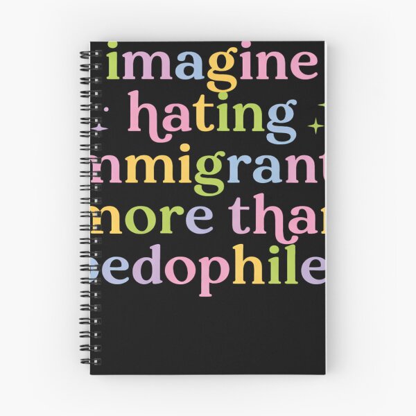 Item preview, magine Hating Immigrants , Abolish Ice Anti Ice, Protect Immigrants, Chinga La Migra, FDT Liberal Protest designed and sold by Starry Night Creative Art.