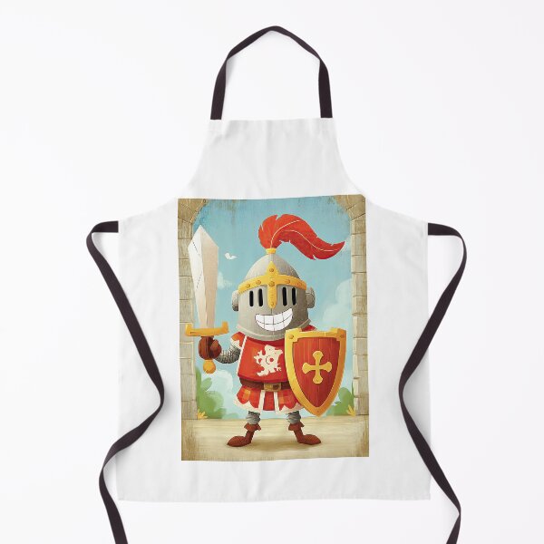 Item preview, Smiling Knight with Red Plume Helmet designed and sold by Piotrek0001.
