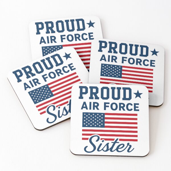 Item preview, Proud Air Force Sister - Military Family designed and sold by ZBIFBOUETLA.