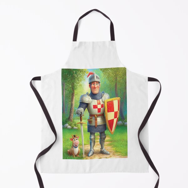 Item preview, Tall Knight with Checkered Shield designed and sold by Piotrek0001.