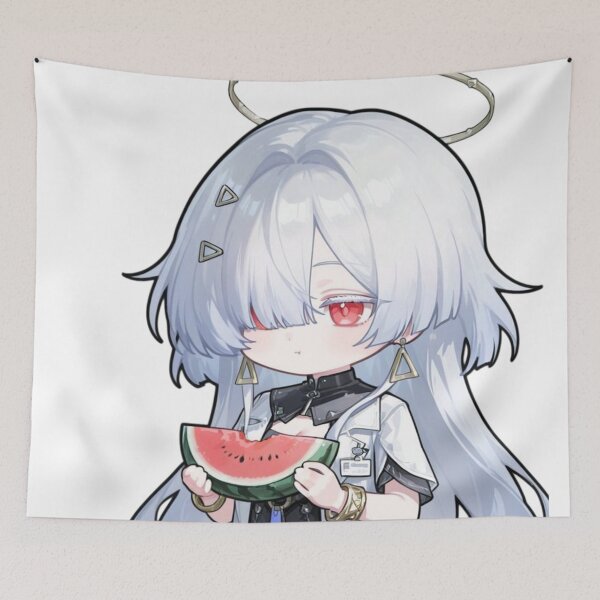 Item preview, Wuthering Waves Mornye Eating Watermelon designed and sold by KomiArts.